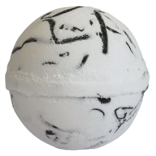 Tropical Paradise Coco Bath Bomb Dragon Fruit with coconut butter and soap peelings for a silky tropical bath experience