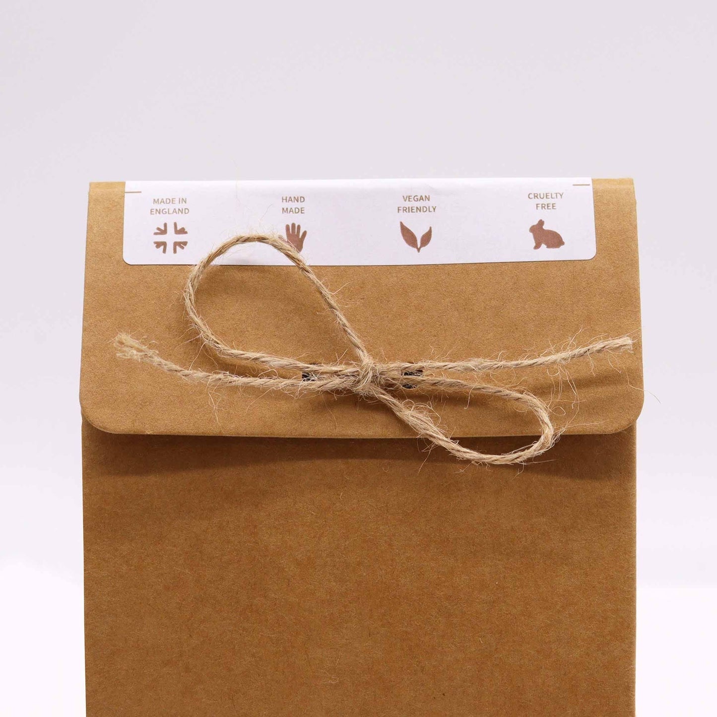 Chill Pills Gift Pack 350g Black Cherry scent in eco-friendly brown paper packaging with twine bow