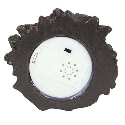 Dark Tree Man Backflow Incense Burner with light, enhances room tranquility with soothing incense flow.