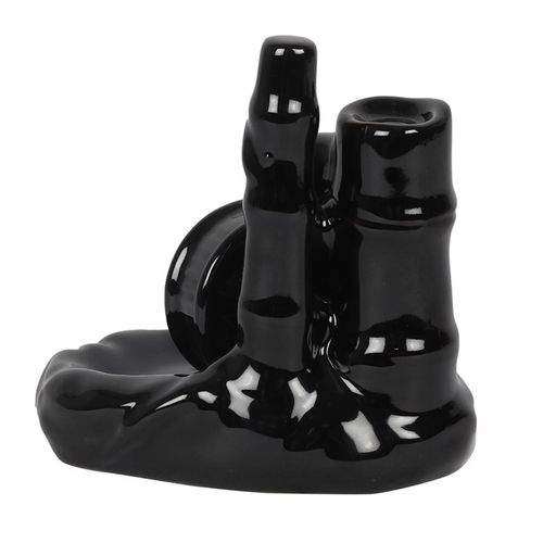 Water Wheel Backflow Incense Burner with spinning water wheel design, ideal for relaxation and ambiance.