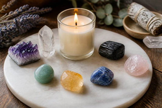 7 Best Crystals to Pair With Ritual Candles
