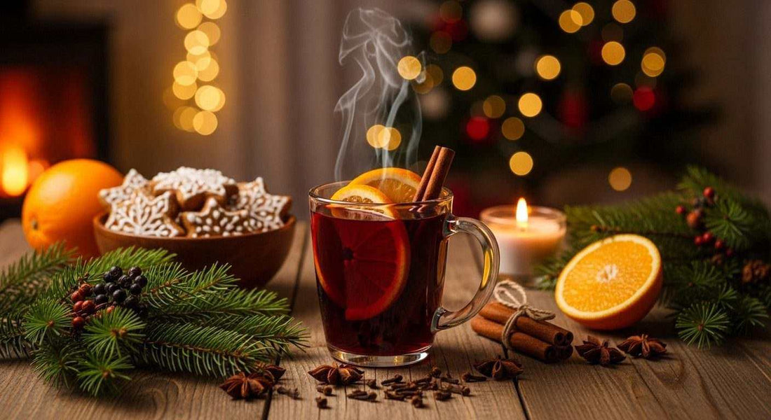 Holiday candles and diffusers with popular Christmas scents