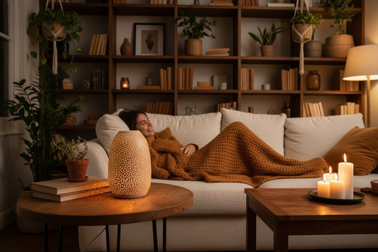 Electric aroma lamps - cosy living