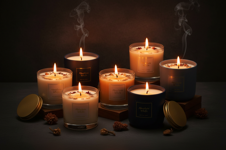 Absolute Whifs Candle Collection luxury scented candles
