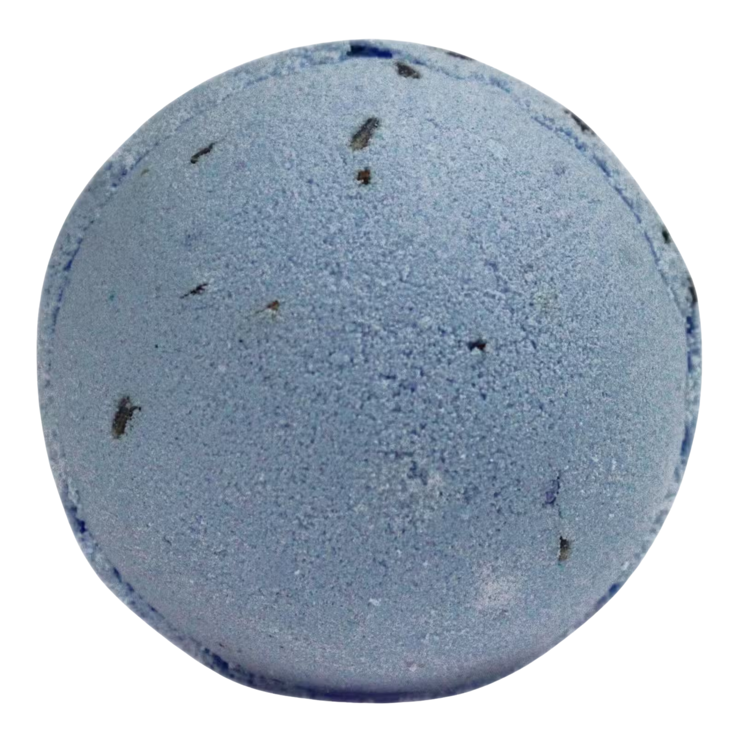Lavender & Seeds Bath Bomb with French lavender oil and seeds for relaxing, silky skin soak
