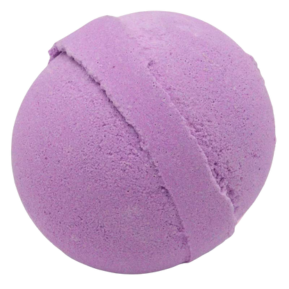 180g purple Blackberry Bath Bomb with rich fragrance and vegan ingredients for relaxing baths