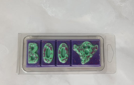 Boo Witches Truffles Clamshell Wax Melt Purple and Green