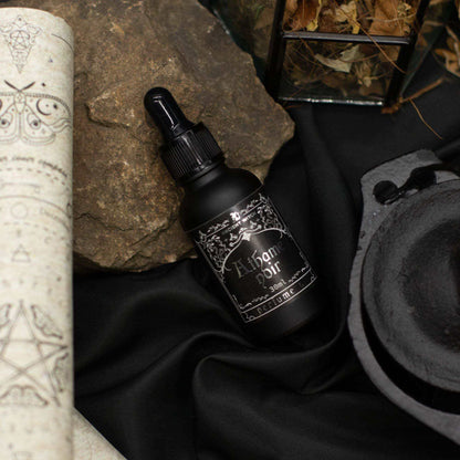 Ancient Witch Perfume Oil - Atheme Noir bottle with elegant dark design and minimalist label