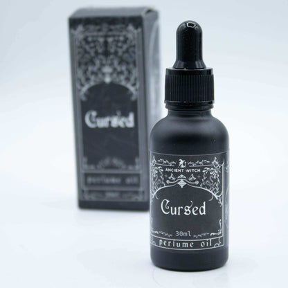 Ancient Witch Perfume Oil - Cursed bottle with dark, spicy fragrance