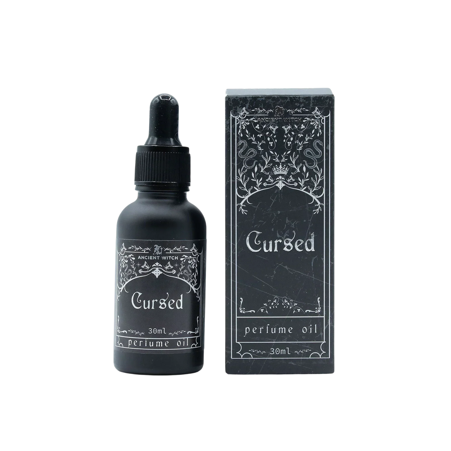 Ancient Witch Perfume Oil - Cursed bottle with dark spicy scent