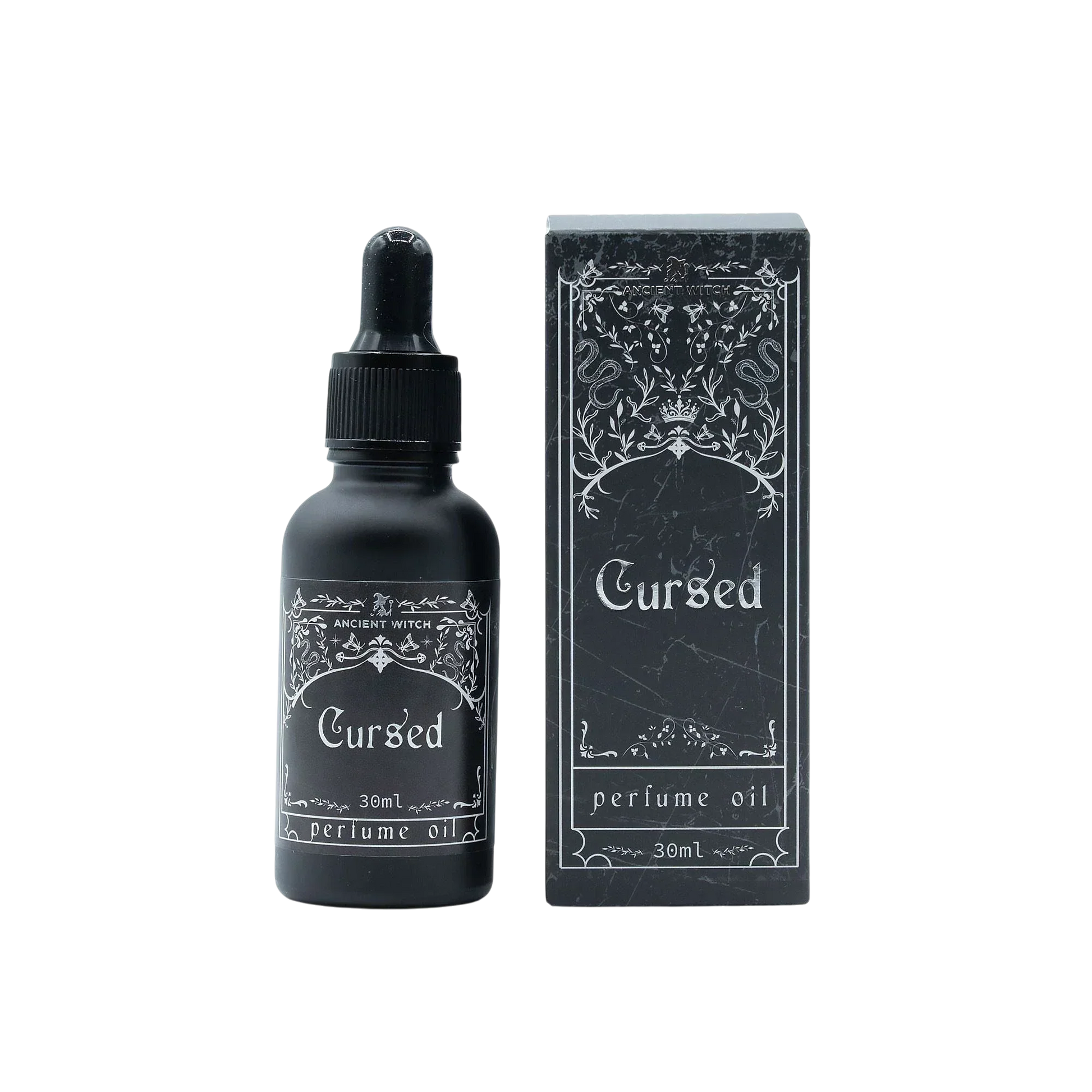 Ancient Witch Perfume Oil - Cursed bottle with dark spicy scent