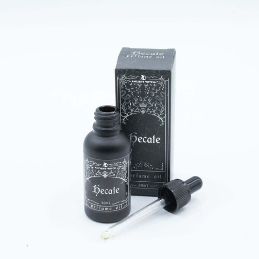 Ancient Witch Perfume Oil - Hecate bottle with floral and woody notes