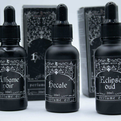 Ancient Witch Perfume Oil - Hecate with floral woody fragrance notes