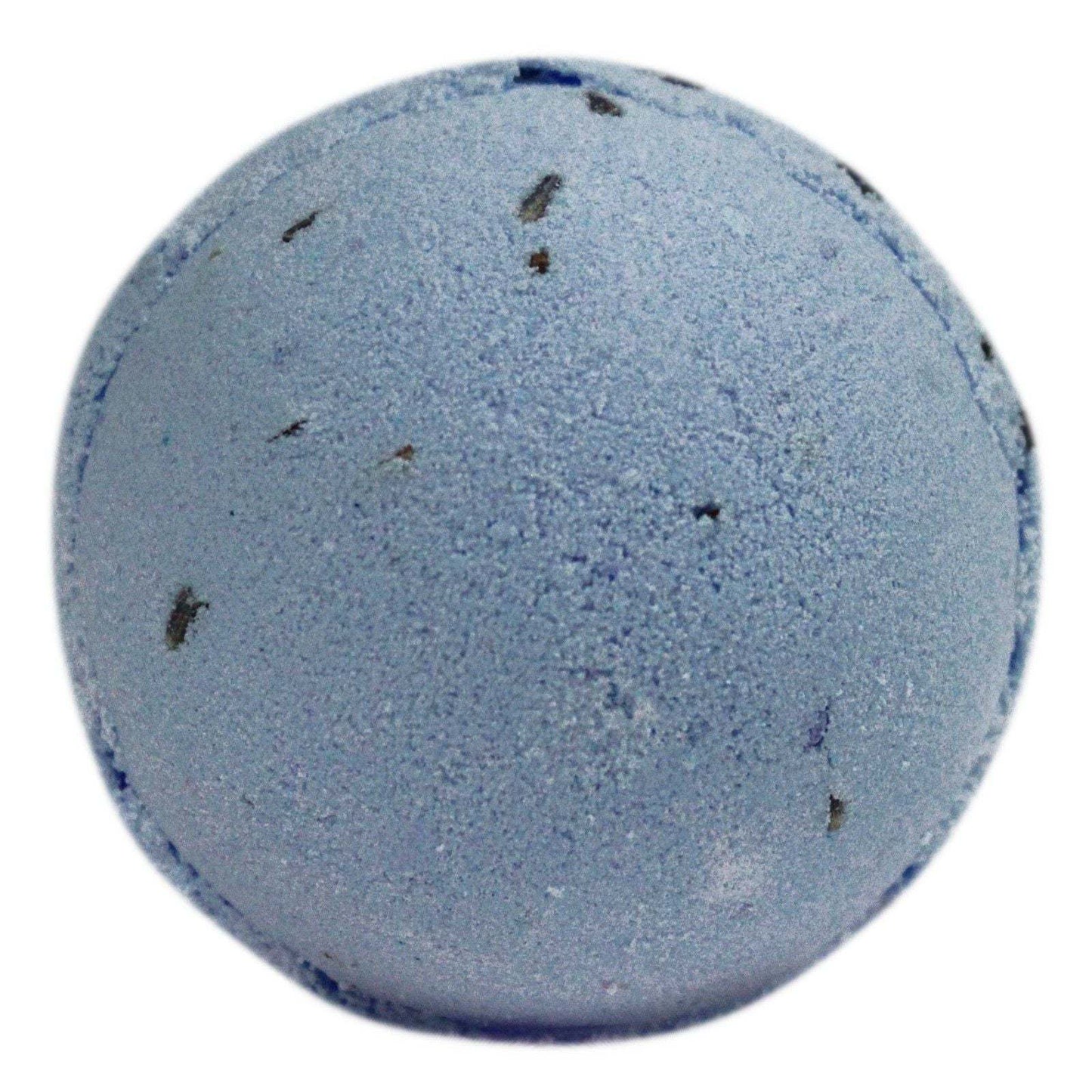 Lavender & Seeds Bath Bomb with French lavender essential oil and seeds for relaxing, 180g smooth shea butter formula