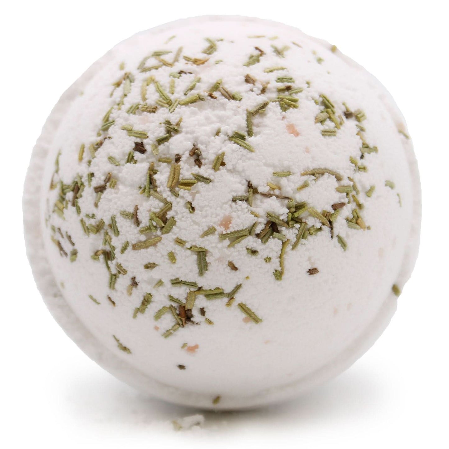 Clarity Himalayan Salt Bath Bomb with rosemary, clary sage, and olive oil