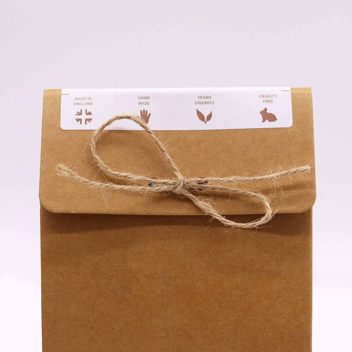 Black Cherry Chill Pills Gift Pack 350g in a natural kraft paper box with twine tie and eco-friendly labels