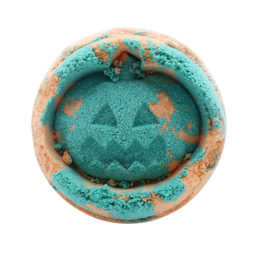 Fennel & orange Halloween bath bomb - vegan 