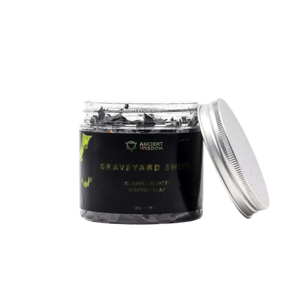 Graveyard Shift Whipped Soap 120g vegan creamy cleanser