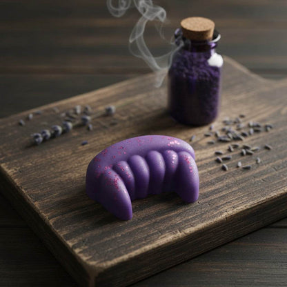 Large Halloween themed cinnamon orange soy wax melts with spooky shapes