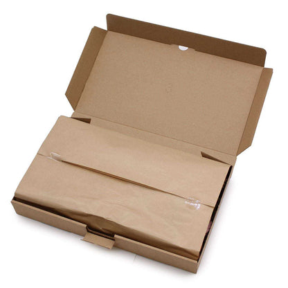 Salt Soak Set - Total Detox in an open brown cardboard gift box with folded paper wrapping