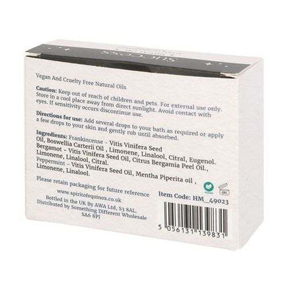 Set of 3 Success Ritual Blended Essential Oils packaging with ingredients and usage instructions.