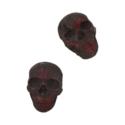 Skull Halloween bath bomb with spooky design for Halloween