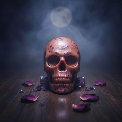 Small Halloween themed witches truffles wax melts with spooky shapes and glitter accents