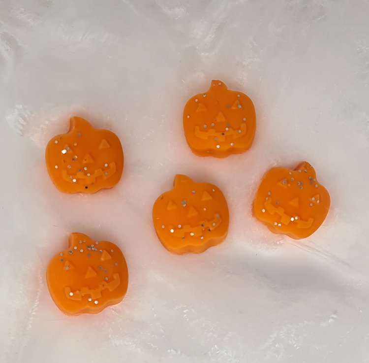 Small pumpkin spiced wax melts.